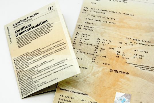 Certificat d'immatriculation (ex-carte grise) : Nouveautés en 2023