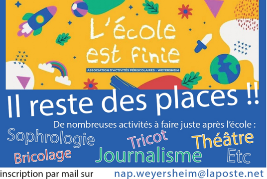 L'école est finie!
