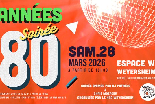 Soirée Années 80