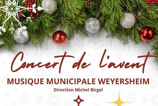 Concert de l'Avent de la Musique Municipale