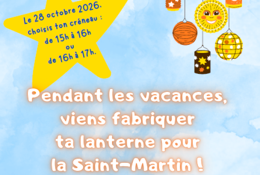 Fabrication de lanterne