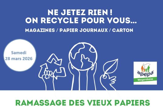 Ramassage des vieux papiers